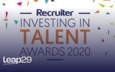 Leap29 - Winners at the Investing in Talent Awards 2020
