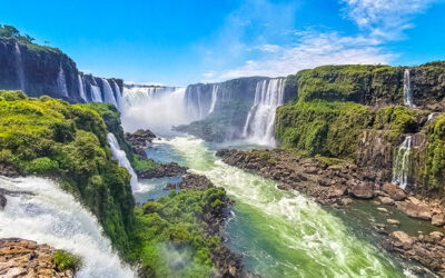 Foz do Iguacu Iguazu Falls in Parana, Brazil