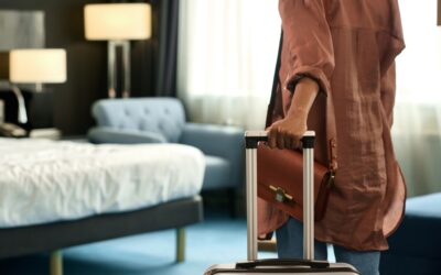 Close,Up,Of,Unrecognizable,Black,Woman,Entering,Hotel,Room,And