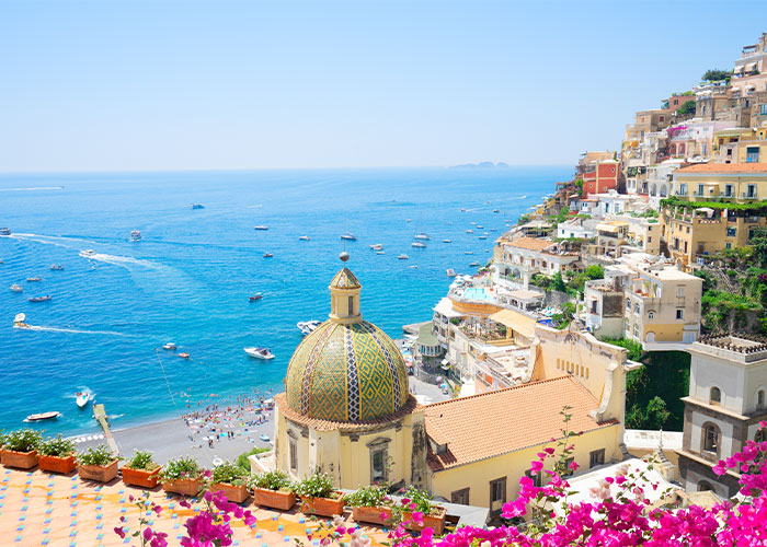 Positano, Italy - a famous old resort